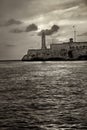 El morro lighthouse in havana Royalty Free Stock Photo