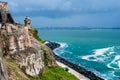 El morro, puerto rico Royalty Free Stock Photo