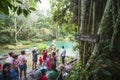 El Nicho waterfall, located in the Sierra del Escambray mountains not far from Cienfuegos Royalty Free Stock Photo