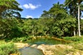 El Nicho Waterfalls in Cuba Royalty Free Stock Photo