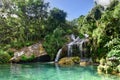 El Nicho Waterfalls in Cuba Royalty Free Stock Photo