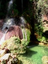 El Nicho Waterfalls Royalty Free Stock Photo