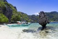 El Nido beach, Philippines Royalty Free Stock Photo