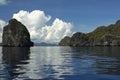 El nido karst seascape palawan philippines