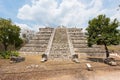 El Osario o Tumba del Gran Sacerdote, Chichen Itza, Yucatan, Mexico Royalty Free Stock Photo