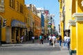 El Pasaje Olaya is a chessboard street of Pizarro in the historic center of Lima,