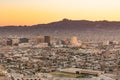 El Paso, Texas Night Skyline Royalty Free Stock Photo