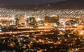 El Paso, Texas Night Skyline Royalty Free Stock Photo