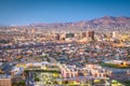 El Paso, Texas, USA  downtown city skyline at twilight Royalty Free Stock Photo