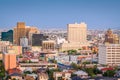 El Paso, Texas, USA Downtown Skyline Royalty Free Stock Photo