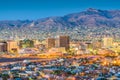 El Paso, Texas, USA Downtown Skyline