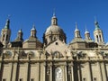 El Pilar Basilica in Zaragoza, Spain Royalty Free Stock Photo