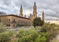 El Pilar cathedral in Zaragoza