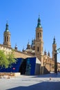 El Pilar Cathedral, Zaragoza, Spain Royalty Free Stock Photo