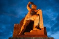 El Pipila Statue at Dusk in Guanajuato, Mexico