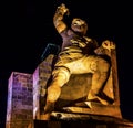 El Pipila Statue Night Stars Guanajuato Mexico