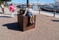 El Pla de les Serenes sculptures promenade Cambrils Spain Costa Dorada Tarragona Province