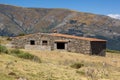 El Pozo de la Nieve mountain refuge, located in Tiemblo