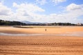 El Puntal beach, Santander Royalty Free Stock Photo