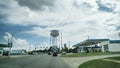 El Reno, Oklahoma water tower and Valero fuel station