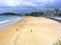 El Sardinero beach Royalty Free Stock Photo