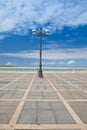 El Sardinero beach promenade, Santander, Spain Royalty Free Stock Photo