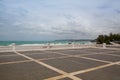 El Sardinero beach promenade, Santander, Spain Royalty Free Stock Photo
