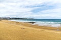 El Sardinero beach in Santander, Spain Royalty Free Stock Photo