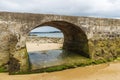 El Sardinero beach in Santander, Spain Royalty Free Stock Photo