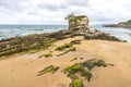 El Sardinero beach in Santander, Spain Royalty Free Stock Photo