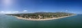 el sargento beach la ventana baja california sur mexico aerial view panorama