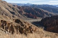 El Sillar pass near Tupiza, landscape around Quebrada de Palala Valley with eroded spiky rock formations - Bolivia