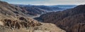 El Sillar pass near Tupiza, landscape around Quebrada de Palala Valley with eroded spiky rock formations - Bolivia