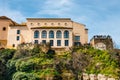 El Tajo Gorge Canyon with white spanish houses in Ronda, Spain