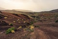 El Teide National park, Provinz Santa Cruz de Tenerife, Spain, 2017 Royalty Free Stock Photo