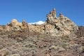 El Teide volcano and the Roques de Garcia, Tenerife, Canary Islands Royalty Free Stock Photo