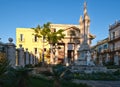 El Templete in Old Havana, a colonial monument in Old havana Royalty Free Stock Photo