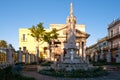 El Templete in Old Havana marking the site of the foundation of the city Royalty Free Stock Photo