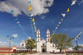 El Templo del Santo Angel Custodio de Analco, Puebla Mexico Royalty Free Stock Photo