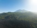 El Tiede volcano rocky landscape national park. Rough stone volcanic landscape. Tenerife, Spain, canary islands, Royalty Free Stock Photo