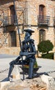 El Toboso Don Quijote memorial in Toledo Royalty Free Stock Photo