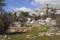 El Torcal de Antequera, Andalucia Royalty Free Stock Photo