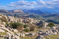 El Torcal de Antequera, nature reserve, province of MÃ¡laga, Spain Royalty Free Stock Photo