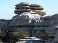 El Torcal Rock formation Royalty Free Stock Photo