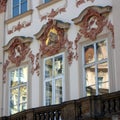 Elaborate Building Facade, Prague