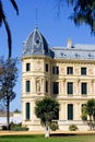 Elaborate building of Jerez riding school in spain Royalty Free Stock Photo