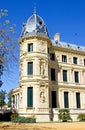 Elaborate building of Jerez riding school in spain