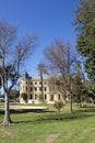 Elaborate building of Jerez riding school in spain Royalty Free Stock Photo