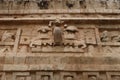 Elaborate facade of the Nunnery Complex, the Nuns house, showing mayan mask face, Chichen Itza, Valladolid, Mexico