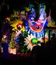 An Elaborate Float in the Beastly Kingdom Themed Orpheus Parade